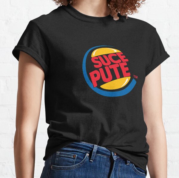 Sucepute Alkpote Burger King T-shirt classique
