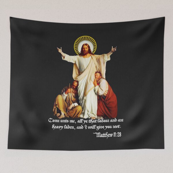 Item preview, Jesus Christ Come to Me Light of the World Catholic Christian designed and sold by hispanicworld.