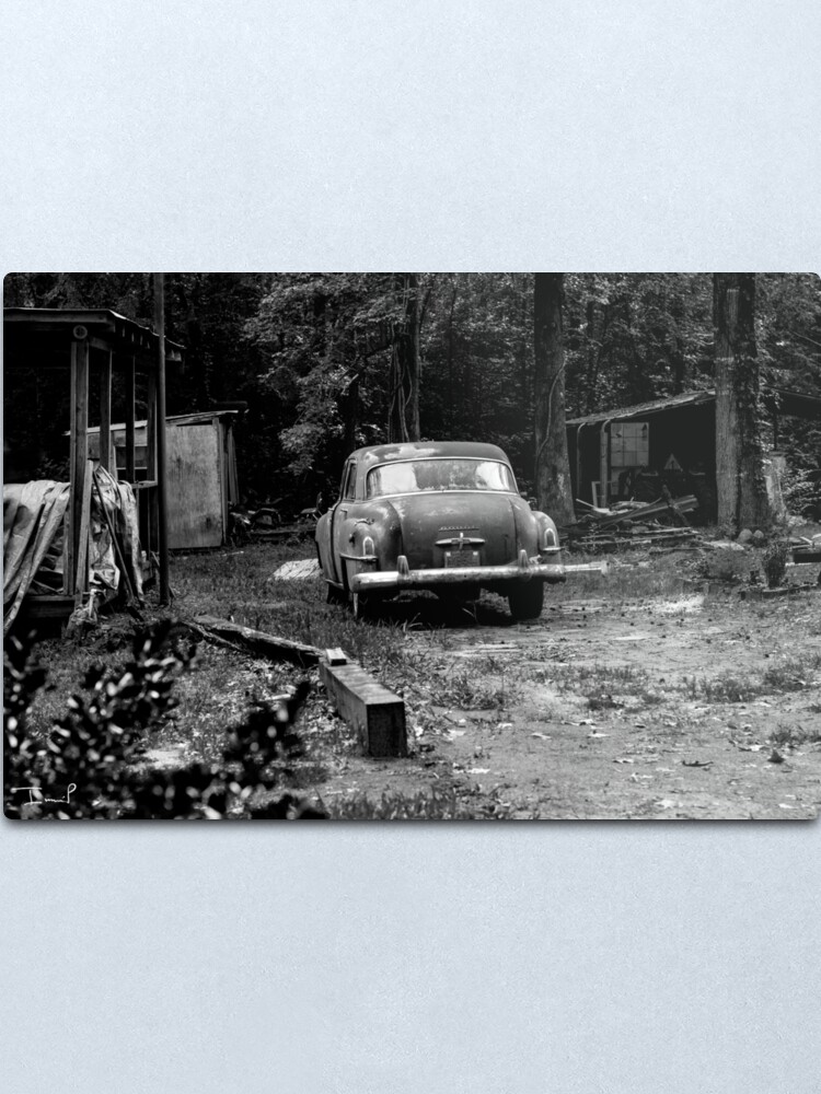 Alternate view of Country Cruisin' Metal Print