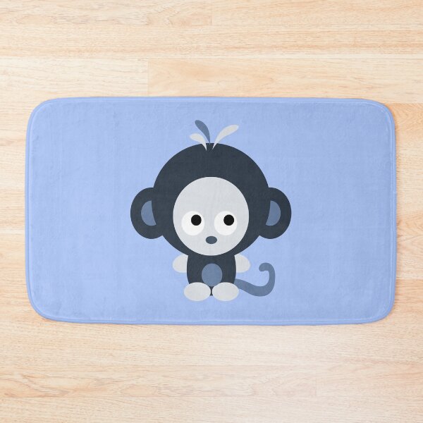 Item preview, Cute Baby Blue Monkey designed and sold by Hedgie Designs.