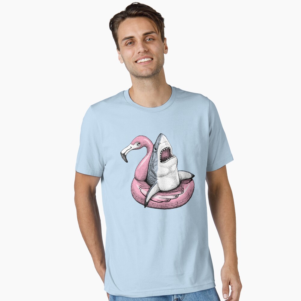 Vista previa del artículo con la obra «Camiseta esencial», diseñado y vendido por HabbyArt.