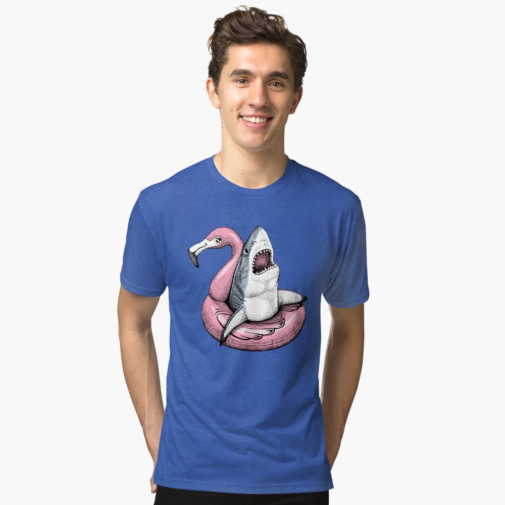 Vista previa del artículo con la obra «Camiseta de tejido mixto», diseñado y vendido por HabbyArt.