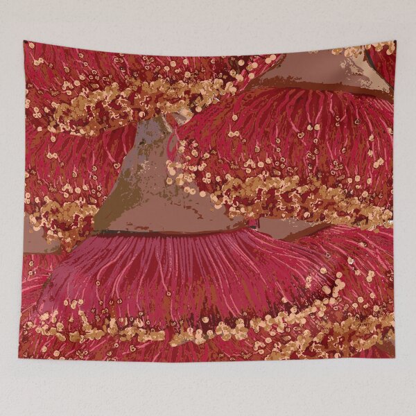 Item preview, Tiled Eucalyptus  (Corymbia ficifolia)  designed and sold by ChrissyWild.