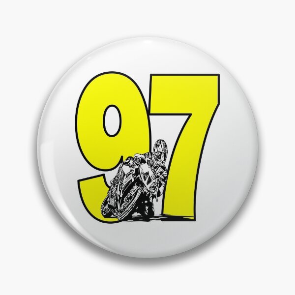 Item preview, Number 97 and a moto - ninety seven designed and sold by AllShirts21.
