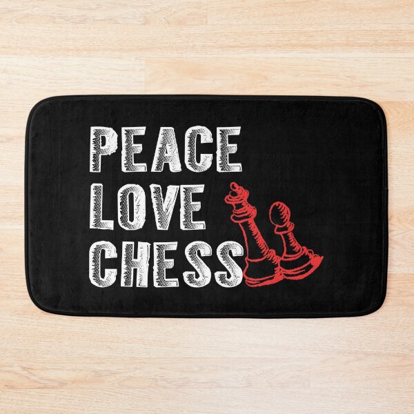 Item preview, Peace, Love, Chess designed and sold by SmartStyle.