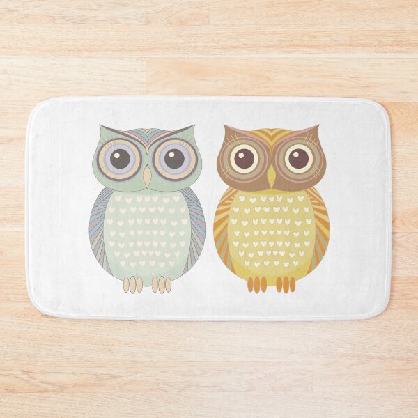 Item preview, Cool Owl & Friendly Owl designed and sold by Jean Gregory Evans.
