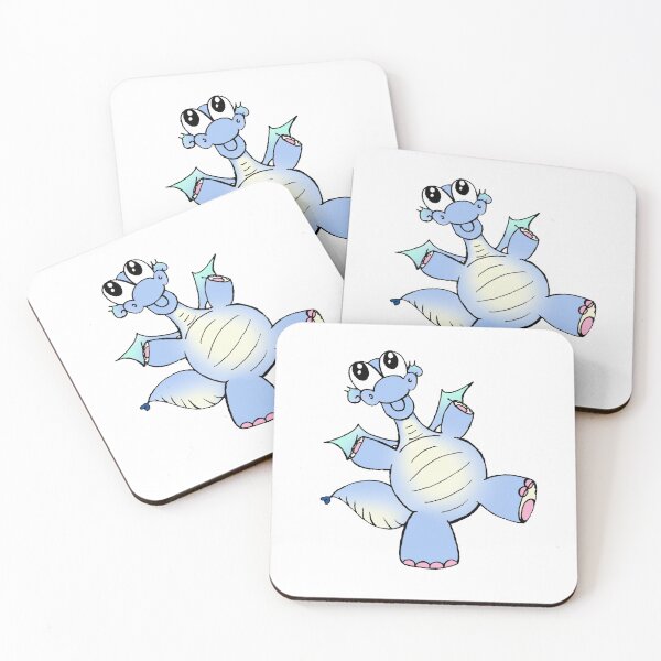 Item preview, Blue Happy Dragon designed and sold by Lydia Brendel.