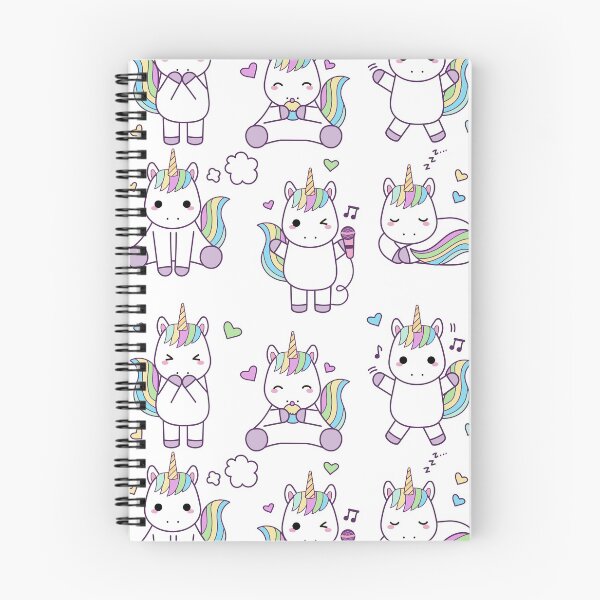 Item preview, unicorn pink - cute illustrated unicorns in great colors designed and sold by rotuucenter.