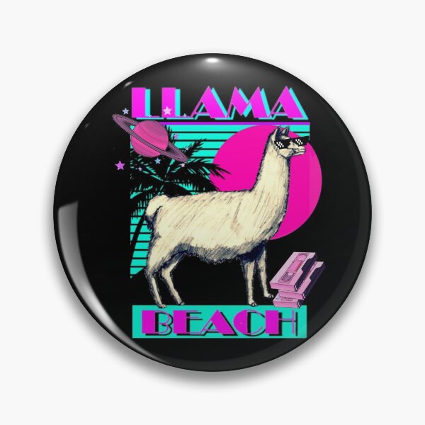 Item preview, Llama Beach 80s Retro designed and sold by Kolsab.