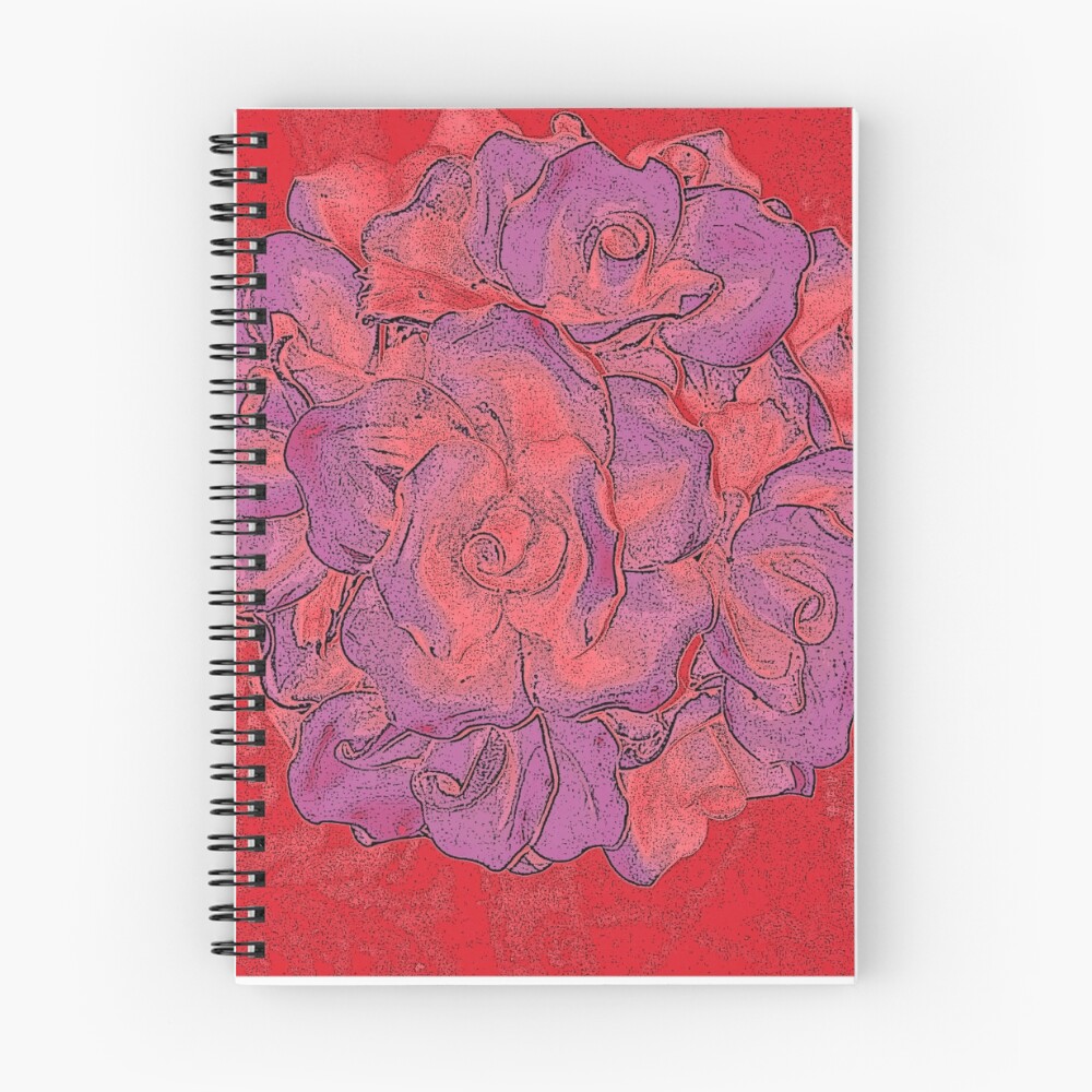 Item preview, Spiral Notebook designed and sold by MidModStyle.