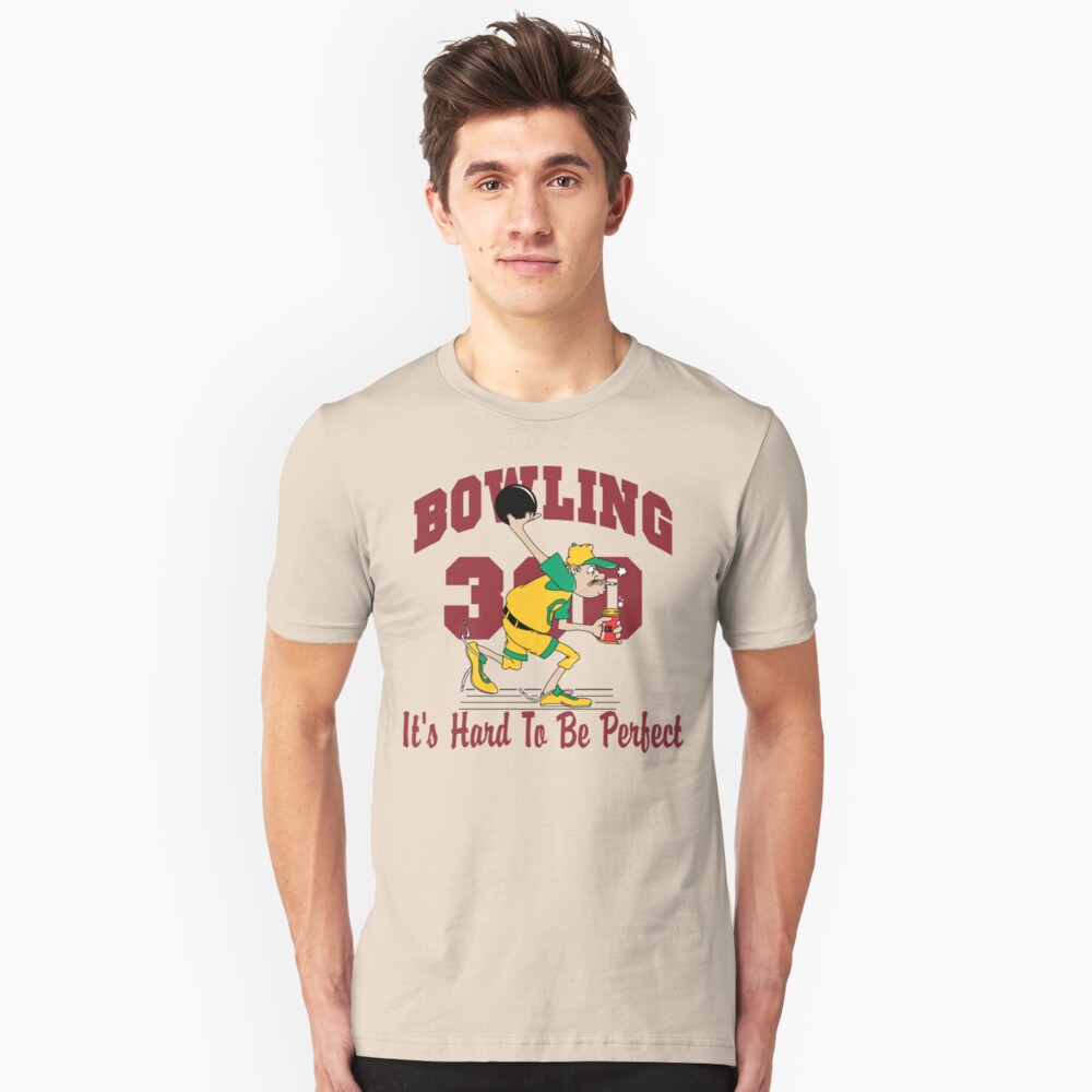 "Funny 300 Bowling Score Bowling TShirt" Unisex TShirt by SportsT