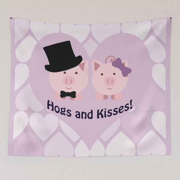 Item preview, Hogs,Kisses and Hearts designed and sold by Hedgie Designs.