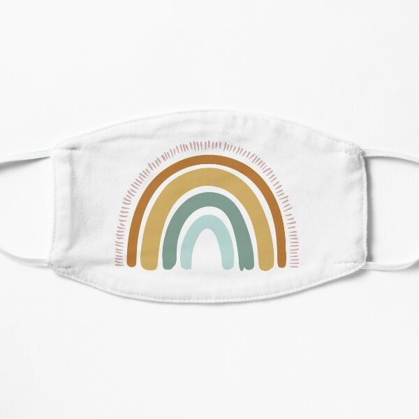 Boho Regenbogen Maske
