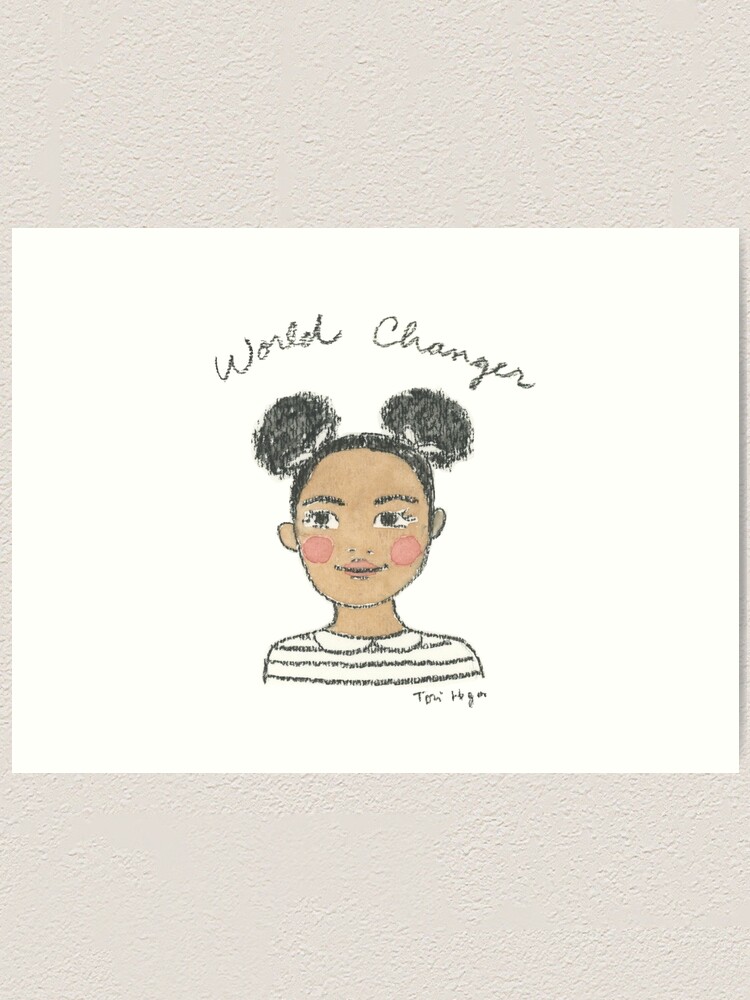 Alternate view of World Changer Art Print