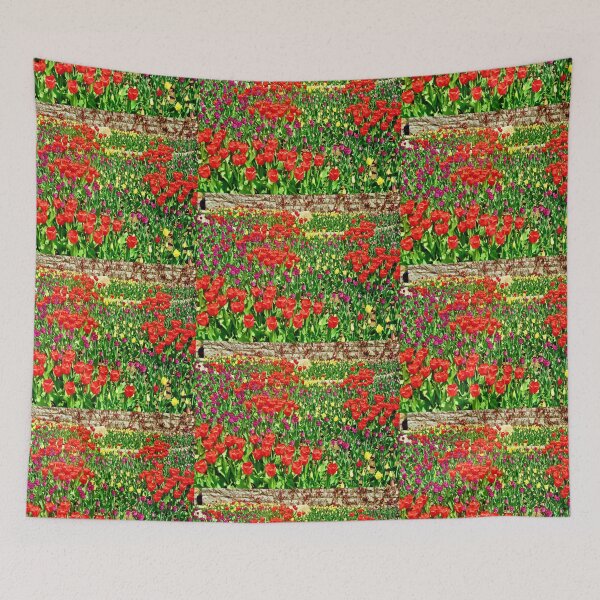 Item preview, Tulips in the garden designed and sold by Shulie1.