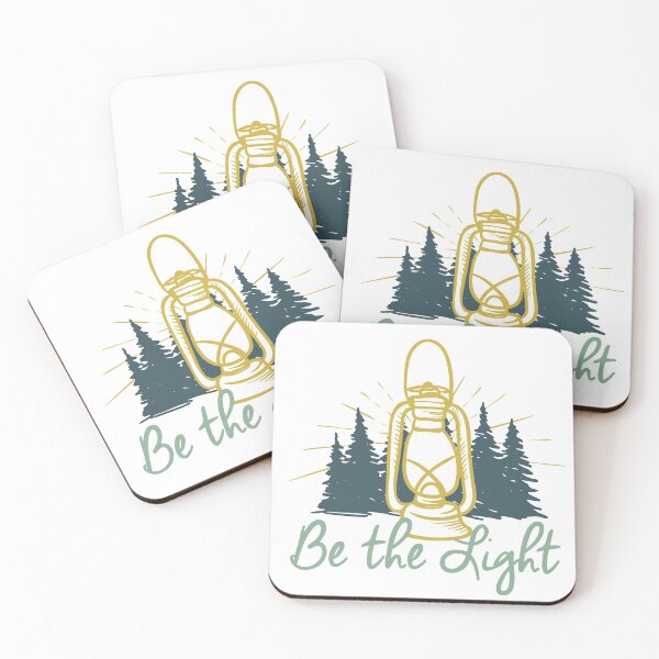 Item preview, BE THE LIGHT lantern positive Cristian quote designed and sold by move-mtns.