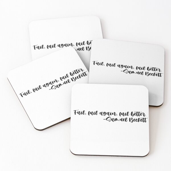 Item preview, Fail, fail again, fail better designed and sold by kayleetubbs.