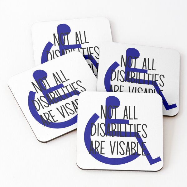Item preview, Not all disabilities are visable.  designed and sold by kayleetubbs.