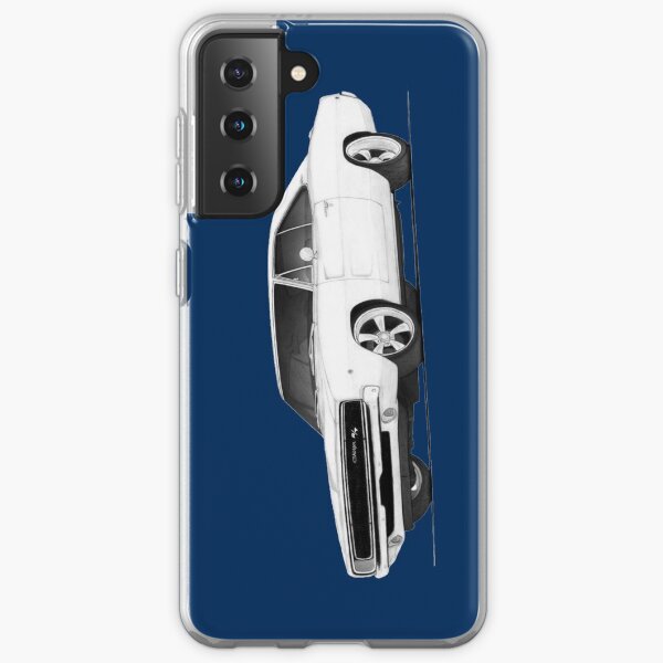 1968 Dodge Charger Drawing Samsung Galaxy Soft Case