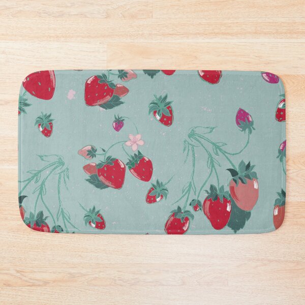 Item preview, Seamless pattern with strawberries  designed and sold by Saraiaguiar.