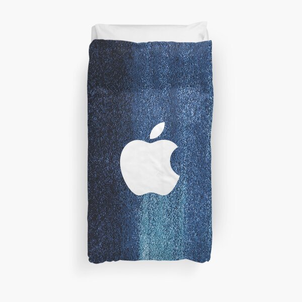 Apple logo Duvet Cover