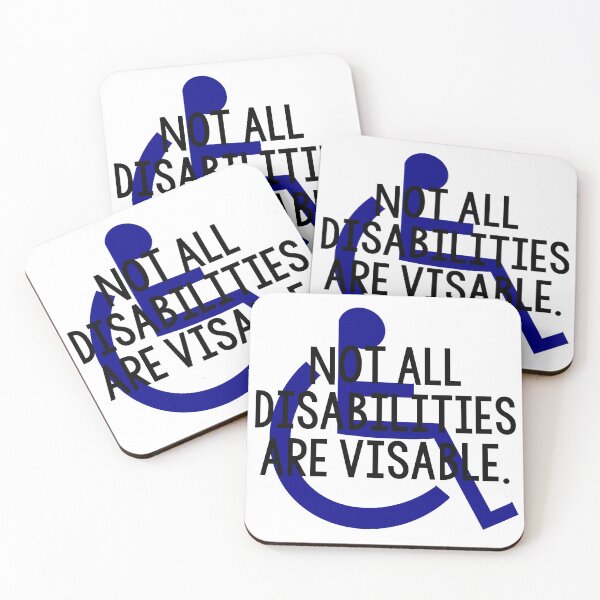 Item preview, Not all disabilities are visable.  designed and sold by kayleetubbs.