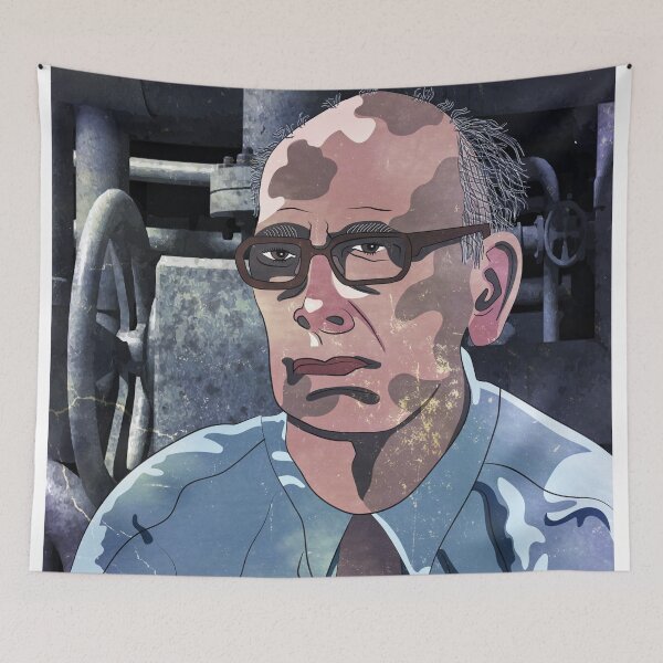 Item preview, Poster of Barry Malzberg designed and sold by Megan Dirsa-DuBois.