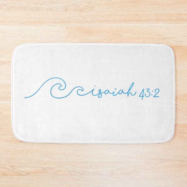 Item preview, Waves, Isaiah 43:2 designed and sold by move-mtns.