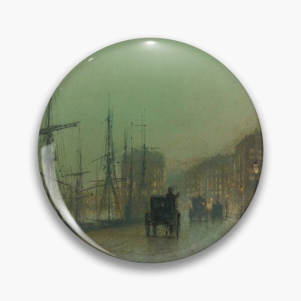 Item preview, Glasgow Docks (Grimshaw) designed and sold by ArtHistorical.