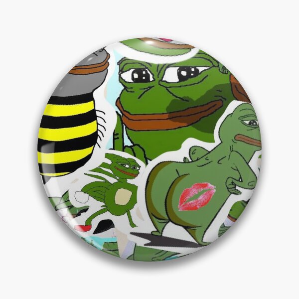 Artikelvorschau, Pepe Meme Liebes-Collage entworfen und verkauft von MousMuse.