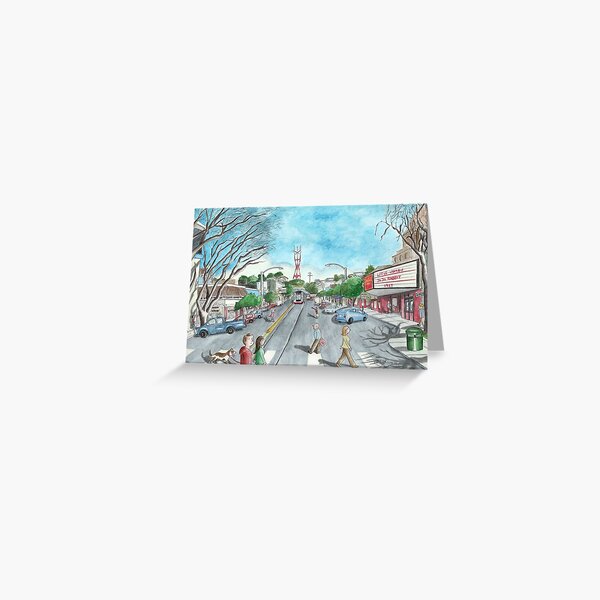 "West Portal" by Robin Galante Greeting Card