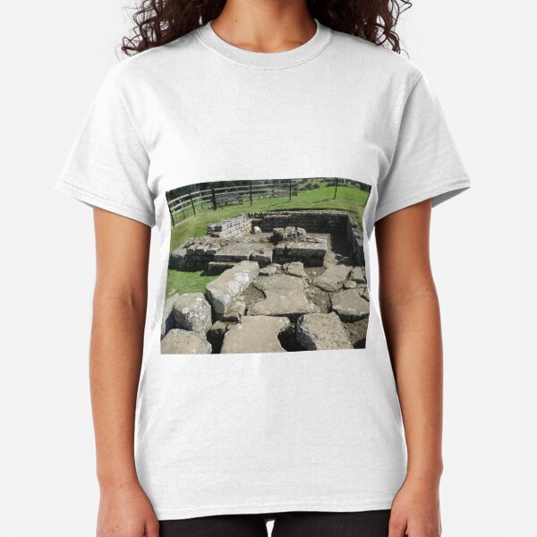 Merch #78 -- Rocks And Bricks - Shot 1 (Hadrian's Wall) Classic T-Shirt
