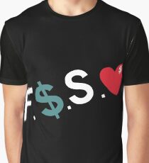 Official Fuck Money Spread Love - J.cole Graphic T-Shirt