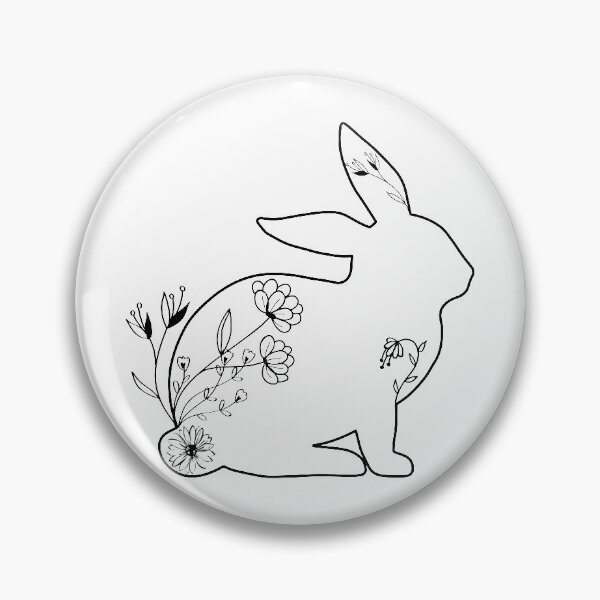 Artikelvorschau, Geblühtes Hasen-Haustier-Kaninchenschwestergeschenk entworfen und verkauft von ArtsyloShop.