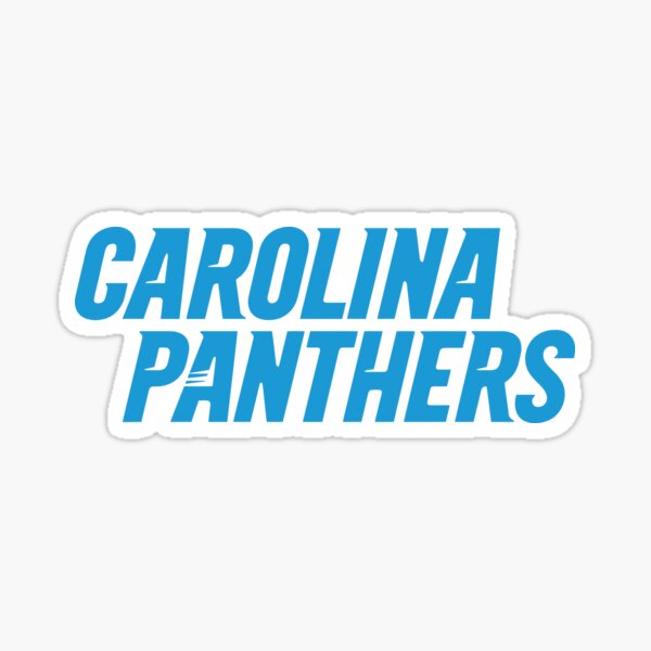 Carolina Panthers Blue Helmet NFL Sport Car Bumper Sticker Decal SIZES