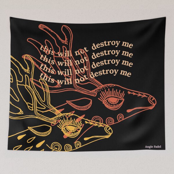 Item preview, This Will Not Destroy Me designed and sold by AngieFadel.
