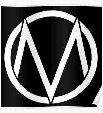 The Maine - Band Logo White Poster