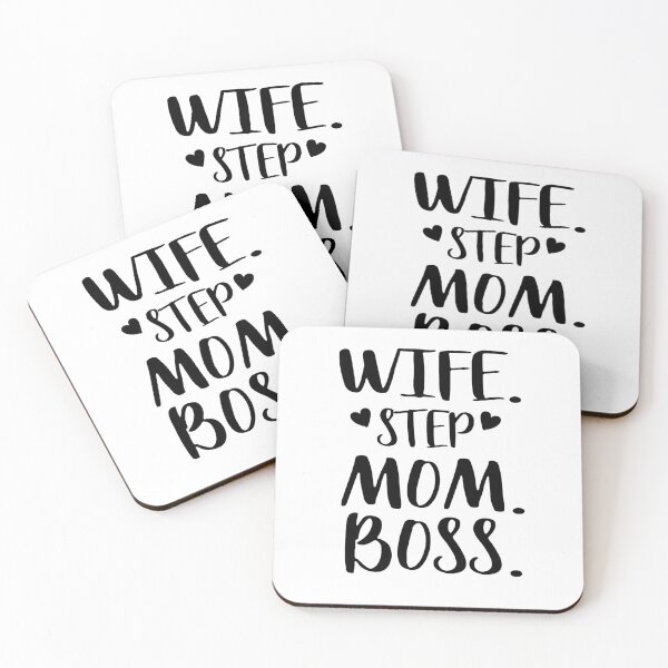 Item preview, Wife stepmom boss designed and sold by PrettyPittie Shop.