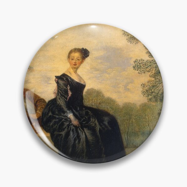 Item preview, The Capricious Girl (Watteau) designed and sold by ArtHistorical.