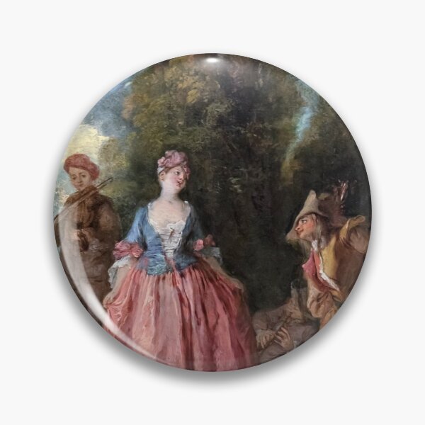 Item preview, Fête galante (Lancret) designed and sold by ArtHistorical.