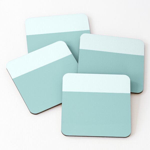 Item preview, Color Block: Aqua Cyan - Minimalist Pattern designed and sold by kierkegaard.