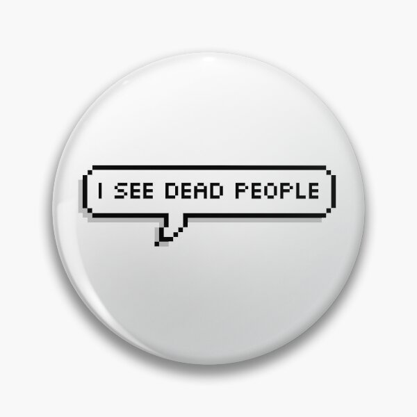 Item preview, Dead People Speech Bubble designed and sold by Lemon  Merch.
