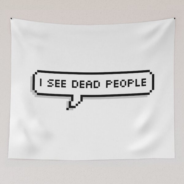 Item preview, Dead People Speech Bubble designed and sold by Lemon  Merch.