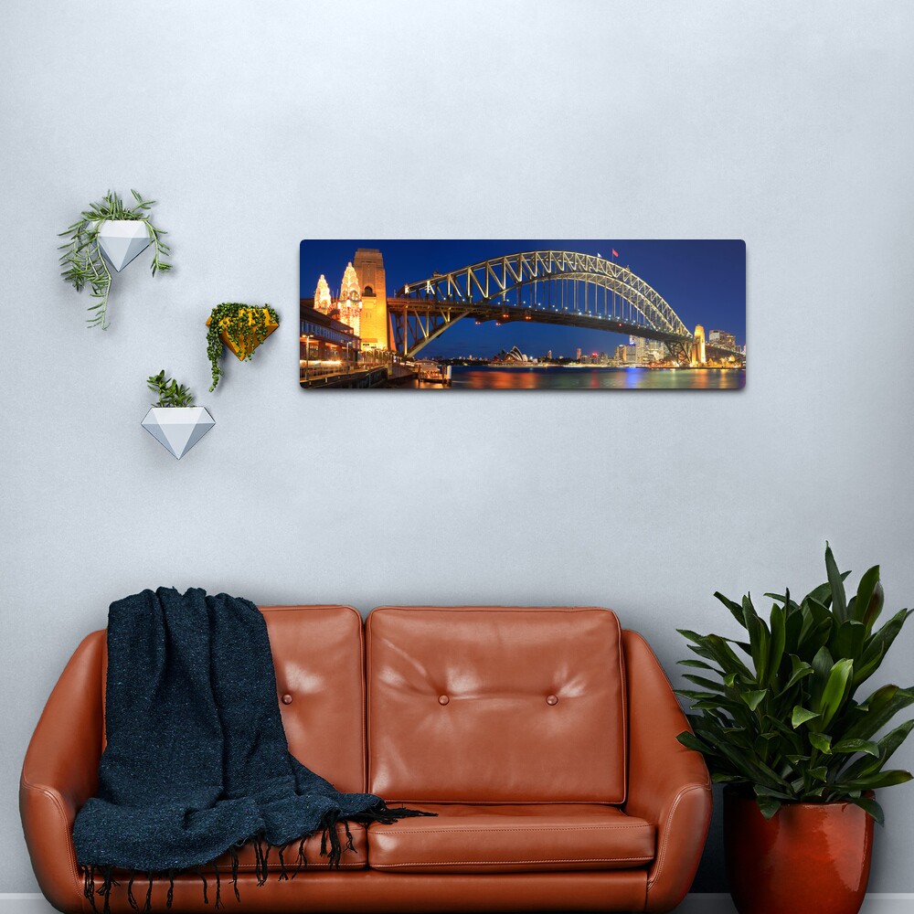 Sydney Harbour Bridge, New South Wales, Australia Metal Print