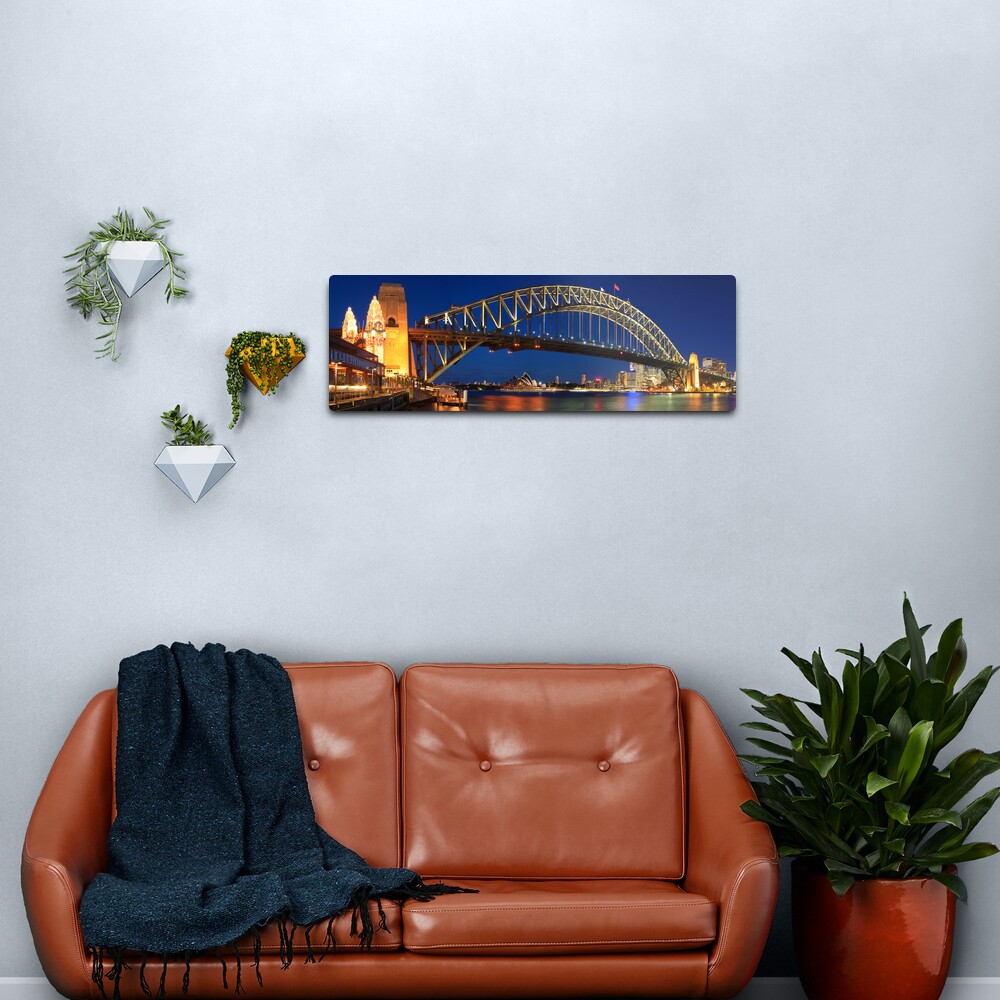 Sydney Harbour Bridge, New South Wales, Australia Metal Print