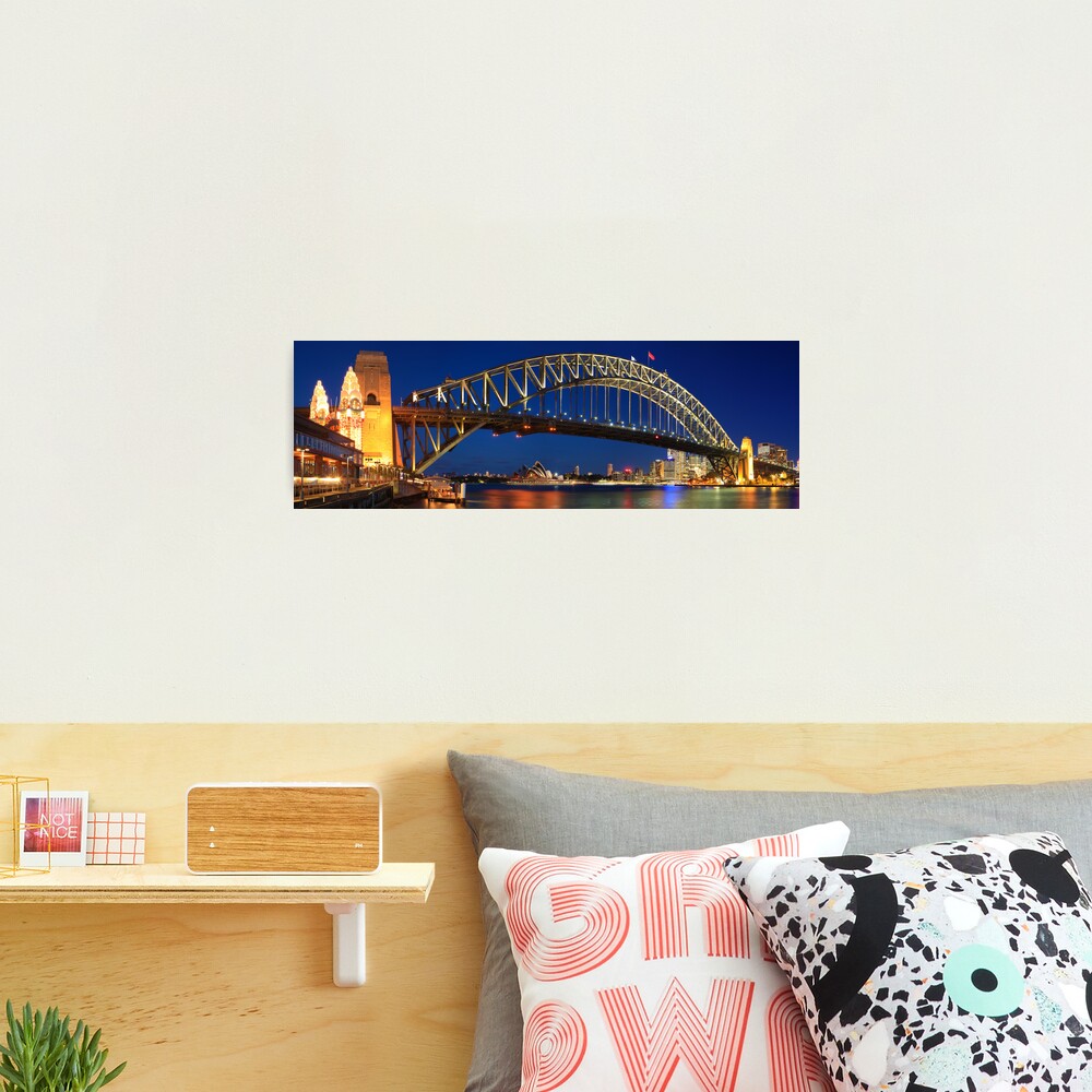 Sydney Harbour Bridge, New South Wales, Australia Photographic Print