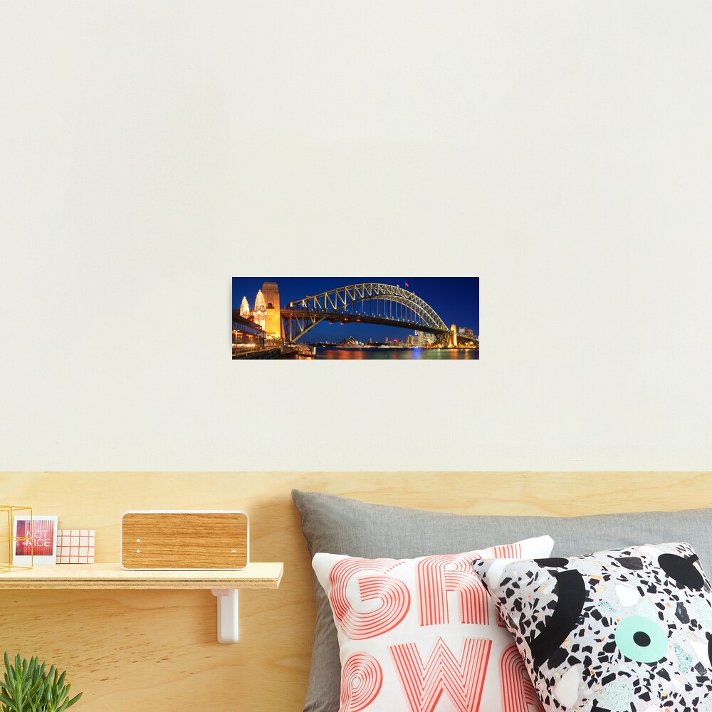 Sydney Harbour Bridge, New South Wales, Australia Photographic Print