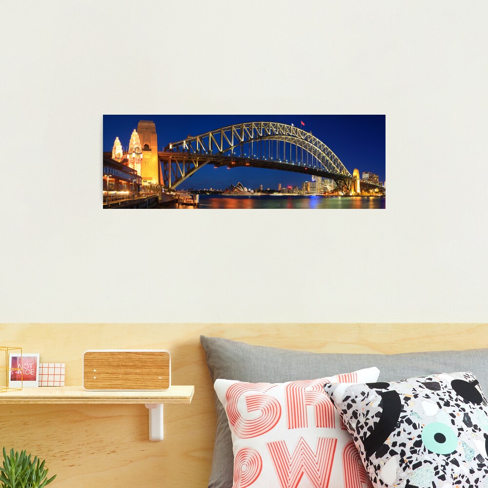 Sydney Harbour Bridge, New South Wales, Australia Photographic Print