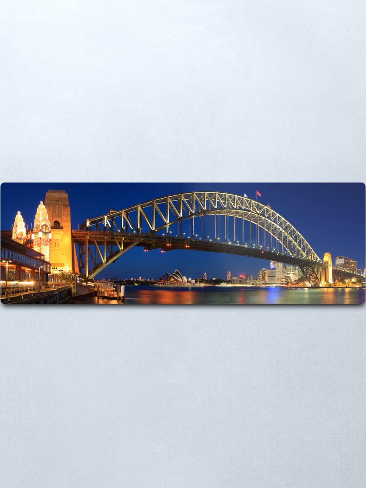 Alternate view of Sydney Harbour Bridge, New South Wales, Australia Metal Print