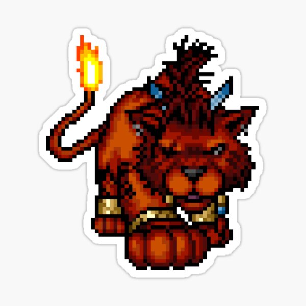 Item preview, FF7 Red XIII / Nanaki designed and sold by PixelKnight.
